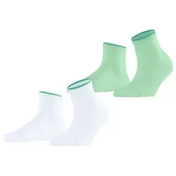 Esprit Sneakersocken Esprit Double High Cuff 2-Pack Damen (2-Paar) bunt 39-42
