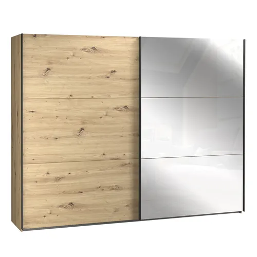 Forte TRONDHEIM Schwebetürenschrank 2-türig Artisan Eiche von Roller