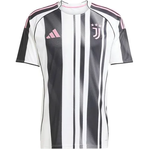 Herren Fußballtrikot JUVENTUS TURIN 25/26 Heimtrikot S - Trikots: adidas Juventus Turin Heimtrikot mit ikonischen Streifen für einen sportlichen Look und hohen Tragekomfort.