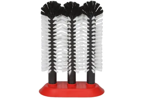 Gläserspülbürste, Gläserspülgerät Mit Saugplatte, 3 X 25 Cm von Fuchs Gastronomiebedarf