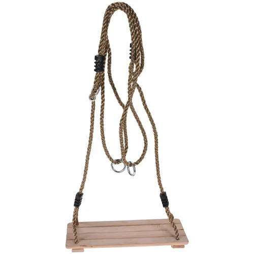 Schaukel Holz 40 x 16 cm ausziehbar bis  210 cm Kinderschaukel Holz Schaukelsitz
