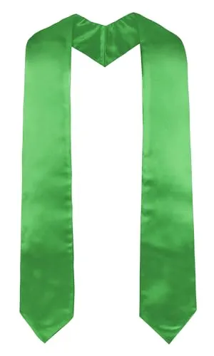 GraduatePro Abschluss Stola Kirche Priester Chor Stahl Erwachsene Unisex Universität 152cm Kelly Green