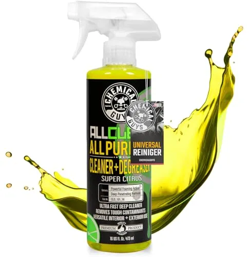 Chemical Guys All Clean+ APC CLD_101_16 – Universalreiniger, Allzweckreiniger, Auto Innenraum Reiniger & Cockpit Reiniger, Intensivreiniger für alle Oberflächen, Cockpitpflege 473ml