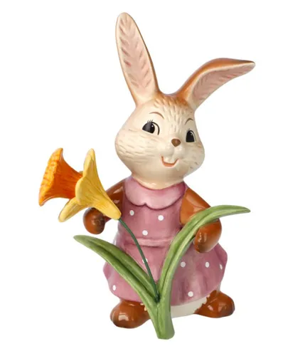 Goebel Figur Hasen Für meinen Ostertisch Neuheit 2021 Ostern Hase Blumen 5011