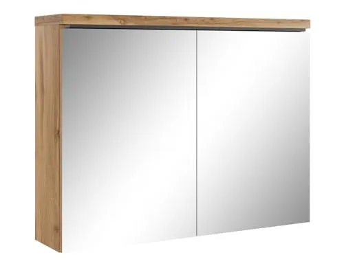 Badplaats B.V. Spiegelschrank Paso 80cm Eiche