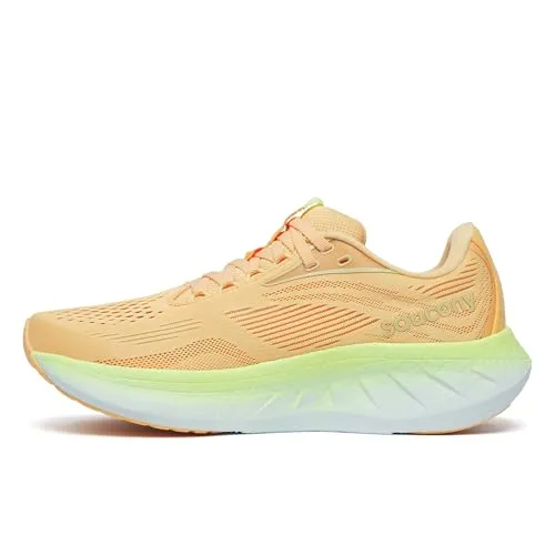 Saucony Ride 18 Damen Laufschuhe - Orange - Größe 39 - Laufschuhe für Damen, die Komfort und Reaktivität vereinen – perfekt für deine täglichen Läufe!