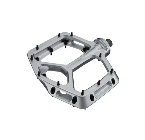 Race Face Atlas Plattform-Pedal, silver - Robust und Griffig für Trail - Das Race Face Atlas Plattform-Pedal, silver bietet eine breite Standfläche und hohen Grip für optimale Kontrolle auf Trails. Ideal für ambitionierte Mountainbiker, die ein zuverlässiges Flatpedal suchen.