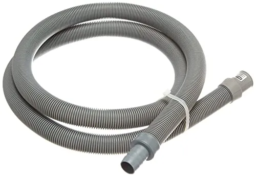 Xavax Ablaufschlauch Verlängerung 1,5m (Abwasserschlauch Waschmaschine oder Spülmaschine / Geschirrspüler, Verlängerung Waschmaschine Ablauf) grau
