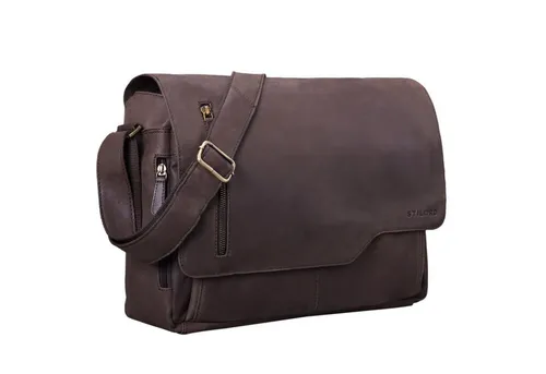 STILORD Ledertasche für Herren in braun von STILORD