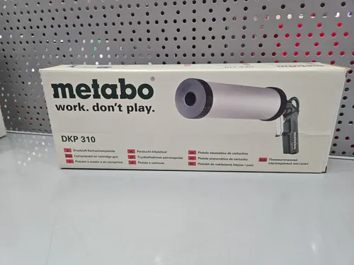 METABO Druckluft-Kartuschenpistole DKP 310 - Hochwertige Druckluft-Kartuschenpistole für präzises Arbeiten, ideal für Handwerker und DIY-Projekte.