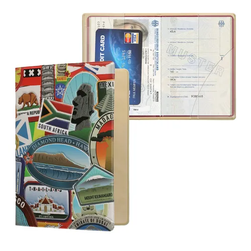 Reisepass Schutzhülle Hülle Reisepasshülle Passhülle Ausweis Etui Kunststoff