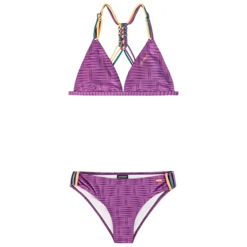 Protest - Kid's PRTFimkes Triangle Bikini - Bikini Größe 152 in Lila - Modischer Triangel-Bikini für Mädchen in Lila, Größe 152. Optimal für Schwimmbad und Strand, aus hochwertigem, elastischem Material für besten Tragekomfort. Entdecken Sie weitere Bademode von Protest bei Bergfreunde.de!