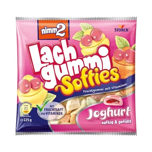 nimm2 Lachgummi Softies Joghurt 225g in orange von nimm2 Lachgummi