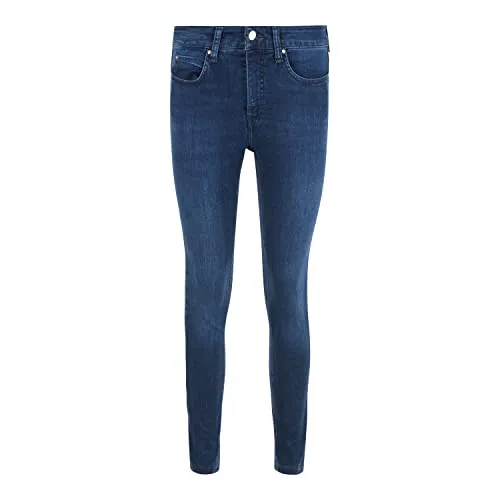 MAC DREAM SKINNY Jeans in Mittelblau - Stylische Skinny Jeans mit bequemer Taille und schlanker Silhouette. Ideal für jeden Anlass – für ein modisches Outfit mit 5-Pocket-Design.