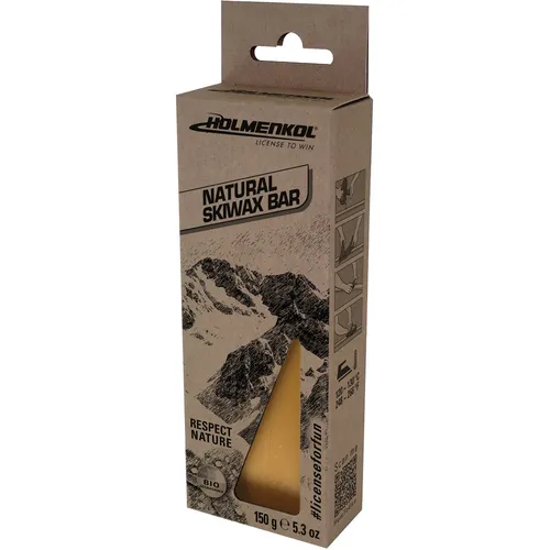 Holmenkol Natural Skiwachs Bar, Transparent, 75 ml