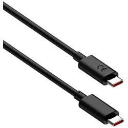 Original Motorola TurboPower 6.5A USB-C auf USB-C Ladekabel SC18D71644 Edge 50 40 30 Moto G85 G84 G82 G73 G55 G54 G53 G52 G31 Moto Schnellladekabel - Schwarz
