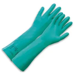 KCL GmbH KCL Camatril® Velours 732 Chemikalienschutzhandschuhe, Nitril-Chemikalienschutzhandschuh, 1 Paar, Größe 10 732-10