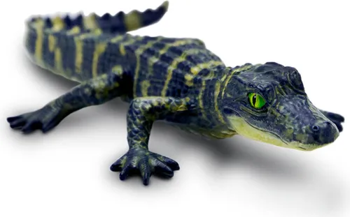 Safari Ltd 101073 Alligator Baby 10 cm Serie Wildtiere