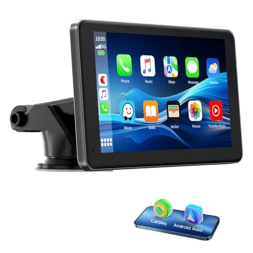 Lamto Wireless CarPlay 7-Zoll Autoradio