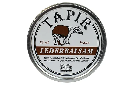 Tapir Schuhputzbürste TAPIR LEDERBALSAM Glattlederpflege 85 ml Dose