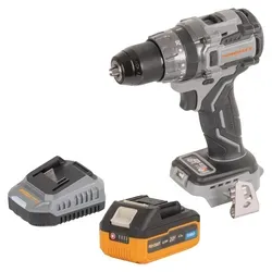 Procraft Industrial CD20Abb Akku Schlagbohrschrauber 20 V - Leistungsstarker Akku Schlagbohrschrauber mit 85 Nm Drehmoment, ideal für vielfältige Anwendungen. Inklusive 1x 4,0 Ah Akku und Ladegerät für maximale Flexibilität.