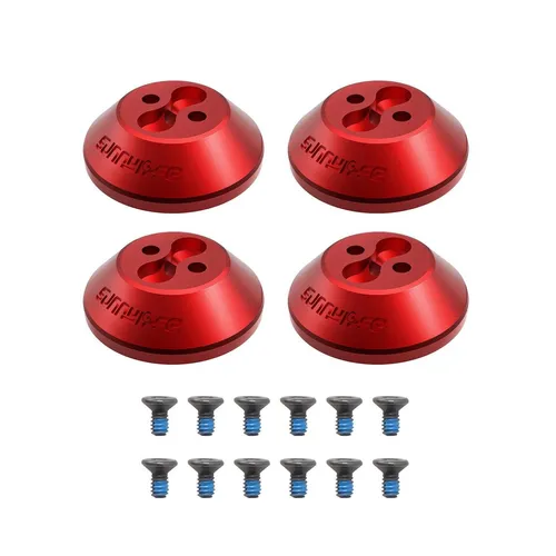 Für DJI Avata 2 Sunnylife Motor Staubschutz Aluminium Schutz Abdeckung Rot