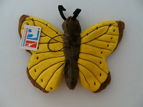 Plüschtier Schmetterling 22cm gelb, Schmetterlinge Kuscheltiere Stofftiere Falter Tiere