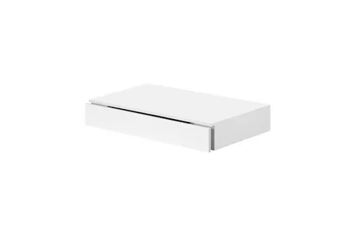 Dolle Wandregal Cassetto 48 x 28 cm in Weiß mit Schublade - Praktisches Wandregal mit integrierter Schublade, ideal für platzsparende Aufbewahrung in jedem Raum.