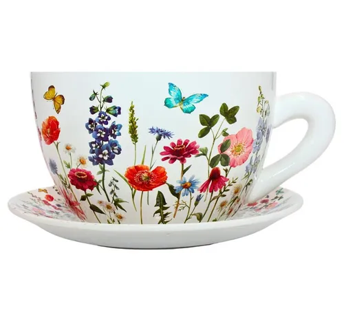 Produktbild Dekohelden24 Pflanzkübel Pflanztassen