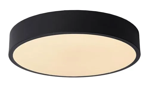 Deckenleuchte UNAR - 30 cm, dimmbar - Moderne Deckenleuchte aus Acryl mit Dimmfunktion, ideal für stimmungsvolle Beleuchtung in jedem Raum. Schlichtes Design von LUCiDE, schafft eine gemütliche Atmosphäre.