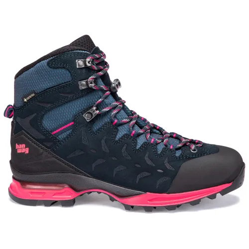 Hanwag Makra Trek Lady GTX navy/pink (007522) 6 - Wanderschuhe für Damen, ideal für anspruchsvolle Trekkingtouren. Mit wasserdichter GORE-TEX Membran und innovativem 