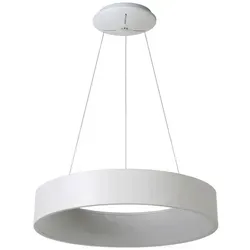 Lucide Led-Hängeleuchte Talowe Led, Weiß, Metall, 60x142x60 cm, RoHS, Reach, höhenverstellbar, Lampen & Leuchten, Innenbeleuchtung, Hängelampen, Pendelleuchten