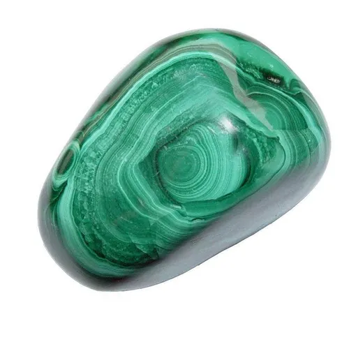 Malachit Trommelstein Handschmeichler ca. 40 - 50 g SUPER A*Qualität