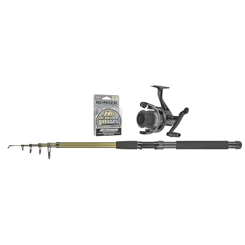 Angelset Allround Spinnruten Set Rute Rolle Schnur 2,70m 10-35g Raubfisch