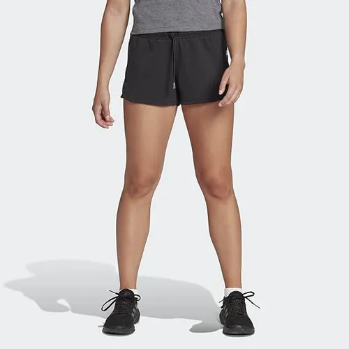 Adidas Damen Short Tres Cot Schwarz Gr. M Shorts (1/4) 3 Streifen; 90454814
