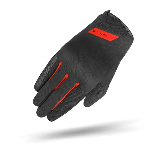 SHIMA ONE EVO Motorradhandschuhe Herren - Kurze Sommerhandschuhe mit Schutz - Motorradhandschuhe für Herren, atmungsaktiv und leicht, mit weichen Protektoren und reflektierenden Elementen für erhöhte Sicherheit und Komfort auf jeder Fahrt.
