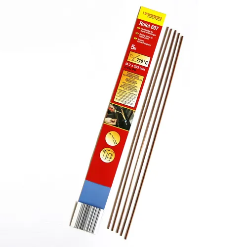Rothenberger ROLOT 607 Kupferhartlot Hartlötstab 5 Stäbe Ø2x333mm