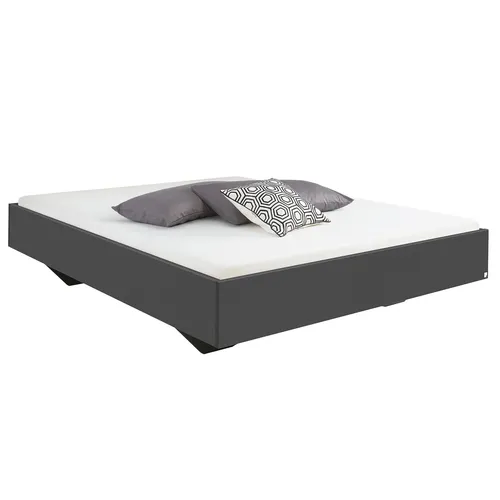Futonbett grau metallic 160x200 cm von Roller