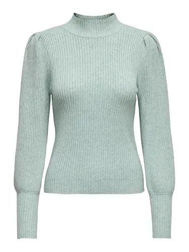 ONLY Strickpullover ONLKATIA L/S HIGHNECK - Strickpullover für Damen mit Stehkragen, aus angenehmer Viskosemischung, ideal für lässige Outfits und vielseitig kombinierbar.