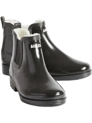 Produktbild Aigle Damen Carville Fur 2 Regenstiefel, Schwarz, 40 EU