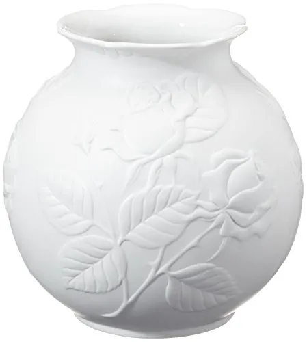Kaiser Porzellan 14-001-28-3 Vase, Weiß - Elegante handgefertigte Porzellanvase in Weiß, Höhe: 14 cm, verleiht jedem Raum einen Hauch von Stil und Eleganz.