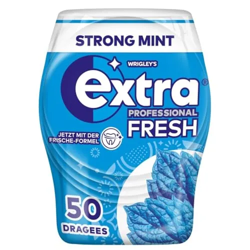 Extra Professional Fresh Kaugummi, Strong Mint von EXTRA
