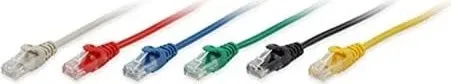Equip Patchkabel Cat6 U/UTP 2xRJ45 0.25m rot ECO