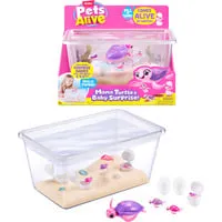 Pets Alive - Mama Turtle & Baby Surprise, Spielfigur - Spielzeug mit interaktivem Erlebnis, die Mama Schildkröte überrascht mit einem niedlichen Baby und sorgt für stundenlangen Spielspaß!