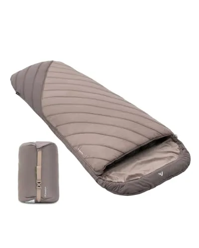 Produktbild qeedo Buddy XL 8 Schlafsack XXL, extra breit, Outdoor Sommer (8-25°C) 3 Jahreszeiten
