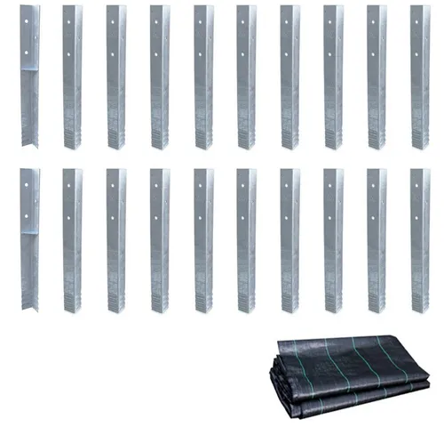 Wickey Spielturm-Erweiterung mit SolidLock Winkelanker - Zubehörpaket für Schaukeln, inklusive extrem witterungsbeständigen SolidLock Ankern aus verzinktem Stahl – ideal für sichere Spielturm-Installationen und eine 10-jährige Garantie.