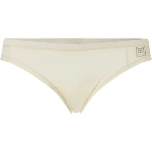 Super.Natural W TUNDRA175 Thong fresh white (620) M - Funktionsunterwäsche für Damen, aus hochwertigem Merino-Mix für besten Tragekomfort und Pflegeleichtigkeit, ideal für Outdoor-Aktivitäten und den Alltag.