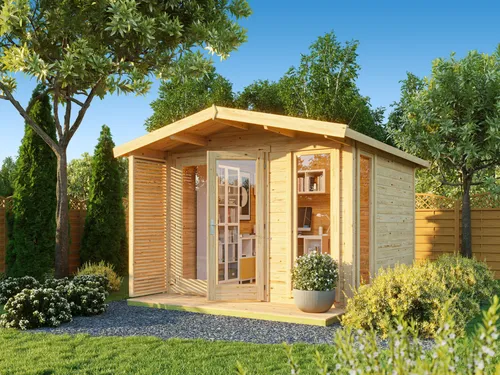 Fjordholz Satteldach Gartenhaus Modell Monica 28 C