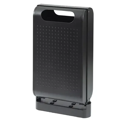 URBANET Mülleimer Rossignol 60 L aus mangangrauem Stahl von Rossignol