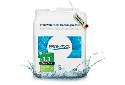 Fresh-Pool Poolpflege Profi Waterclear Flockungsmittel 5 Liter